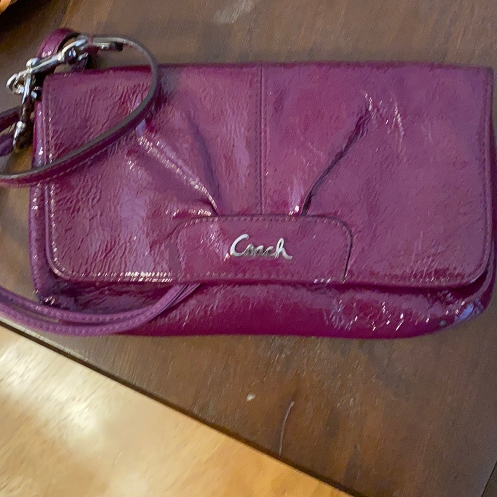 Coach Wallet- purple, real and authentic